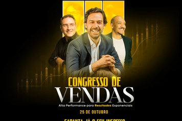 CDL Uberlândia: Congresso de Vendas reunirá especialistas conceituados, empresários e equipes comerciais para uma imersão em vendas!