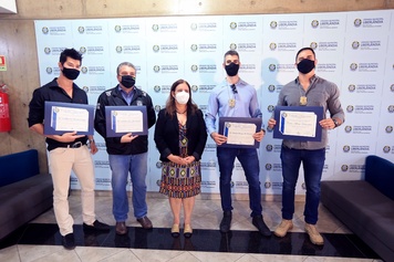 Delegado Regional de Polícia de Uberlândia recebe o título de Cidadão Honorário